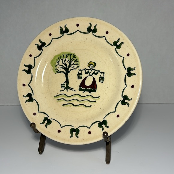Metlox Poppytrail Bread & Butter Plates SO 3 Homestead Provincial USA 6 3/8” - Picture 8 of 10